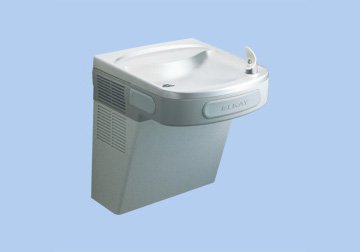 Elkay EZS8S ADA Compliant Barrier Free Water Cooler with Stainless Steel Lower Shroud, 8 Gallons Per Hour