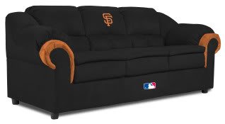 Home Team MLB San Francisco Giants Pub Sofa