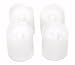 Gerson 32656 LED Melted Edge Votive 4PK Tea Light