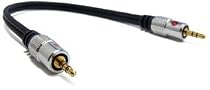 Fisual 3.5mm Stereo Jack Cable - 30cm Install Series Special (Ideal for car aux In / iPod / iPhone / MP3)