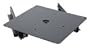 Knape & Vogt 1388 Full-Extension Heavy-Duty TV Roll-out Swivel Slide Black
