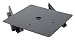 Knape & Vogt 1388 Full-Extension Heavy-Duty TV Roll-out Swivel Slide Black
