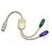 USB to 2 port PS/2 adapter