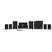 Yamaha YHT-895BL Complete 7.1-Channel Home Theater System