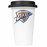 Oklahoma City Thunder - NBA 12oz Double Wall Tumbler with Silicone Lid