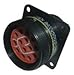 CINCH BACC45FM22-12S9H CIRCULAR CONNECTOR, RECEPTACLE, SIZE 22, 12 POSITION,WALL