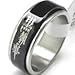 Black Butler / Kuroshitsuji Cosplay Ring - Chrome/Black with Gift Box