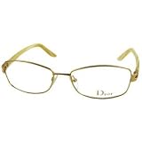 Christian Dior Optical Eyeglasses 3680/0HWV/00/55/16: Gold/Light Horn