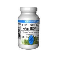 Eclectic Institute Inc Vital Force With Out Iron