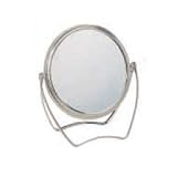 Irving Rice 5 1/4 Polished Chrome Folding Stand Mirror #TS110-C