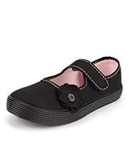 Flower Riptape Plimsolls