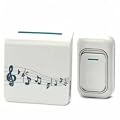 Waterproof 260M 260 meters Long-range Home Remote Wireless Doorbell Door Bell Chime with 48 Melodies and 4 volume levels (3 X AAA batteries Powered)