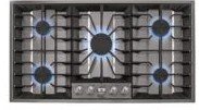 Whirlpool Gold : GLS3665RS 36 Stainless Steel Gas Cooktop with 5 Sealed Burners