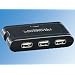 c-enter USB-Switch f�r 3 USB-Ger�te an 2 PCs