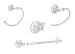 FRANKLIN BRASS/LIBERTY HRDWR 107038 ROBE HOOK ILLUSTRA