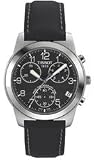 Image of Tissot Stainless Steel Leather Strap Watch
