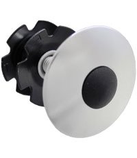 Headset Cap 1-1 8in Threadless Silver
