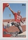 2010 Topps #44A - Mike Williams RC (Rookie Card)/No helmet pose
