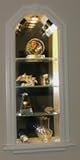 IMAGE OF (CC-236) Solid Wood Recessed in the wall Curio Cabinet, 36