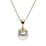 Aspen White South Sea Pearl Pendant, AAA Quality