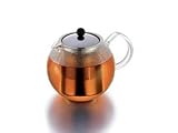 Kitchen & Housewares : Bodum Assam 17-Ounce Glass Tea Press with Stainless-Steel Filter