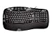 Logitech Wave Keyboard - Keyboard - USB - ergonomic - Canadian French