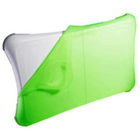 NINTENDO WII FIT Balance Board GREEN Silicon Skin Cover Sleeve Anti-slip Pad by Generic