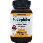 Country Life Acidophilus w/Pectin, 100 Capsules