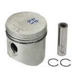 Mahle Piston with Ring by Mahle