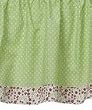 Tiddliwinks Ladybug Dust Ruffle