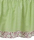 Tiddliwinks Ladybug Dust Ruffle