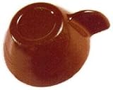 Chocolate Mold: Cup with Handle 91 mm x 71 mm x 34 mm deep. 3 cavities