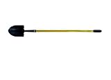 Nupla 69032 Irrigation/Floral Small Head Shovel with 16 Gauge Hollow Back and Butt Grip, 48