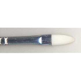 SMALL FILBERT BRUSH-Yellow Handle Snazaroo Face Painting Brush