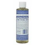 Dr. Bronners Soaps Organic Pure Castile Liquid Soap Peppermint - 4 Oz, 2 Pack