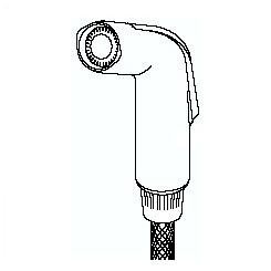 Delta Faucet Company RP28900BS Spray and Hose Assembly for Kitchen Faucets, Biscuit