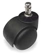 Dakota Designs 1FAU8 Hard Floor Casters, Capacity 300 Lb, Pk5
