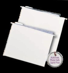 Smead Retrospect Hanging Folder, 12 x 12 Inches, 1/5 Cut Tab, Acid-Free BW, 10 per Pack (64494)
