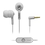 3.5mm In-Ear Stereo Hands-Free Headset (Jewel Design) for Samsung Restore (White)