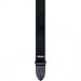 Dunlop D-38 Solid Guitar Strap, Black