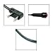 Paramount 1' Straight Sync Cord, Household (AC) Male to Manual Tripper