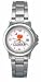Clemson Tigers NCAA Palmetto Women's Chrome Varsity Watch with Stainless Steel Strap