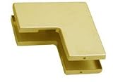 C.R. LAURENCE AMR160BR CRL Brass Replacement Cover Plates for PH60 Sidelite Patch Stop