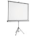 Brand New. Nobo Tripod Projection Screen for DLP LCD 4:3 Format Black-bordered W1500xH1138mm Ref 1902395