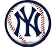 New York Yankees Round Vinyl Decal Sticker