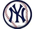 New York Yankees Round Vinyl Decal Sticker