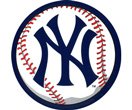 New York Yankees Round Vinyl Decal Sticker