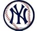 New York Yankees Round Vinyl Decal Sticker