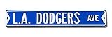 Steel Street Sign: &acute; L.A. DODGERS AVE &acute; - B0001LSF0U