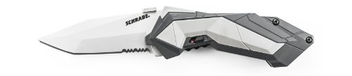 Schrade SCHA3S M.A.G.I.C. Assisted Opening Partially Serrated Tanto Blade Folding Knife On Sale